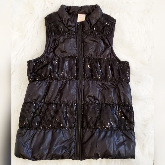 Faded Glory Other - Black Vest With Sequin